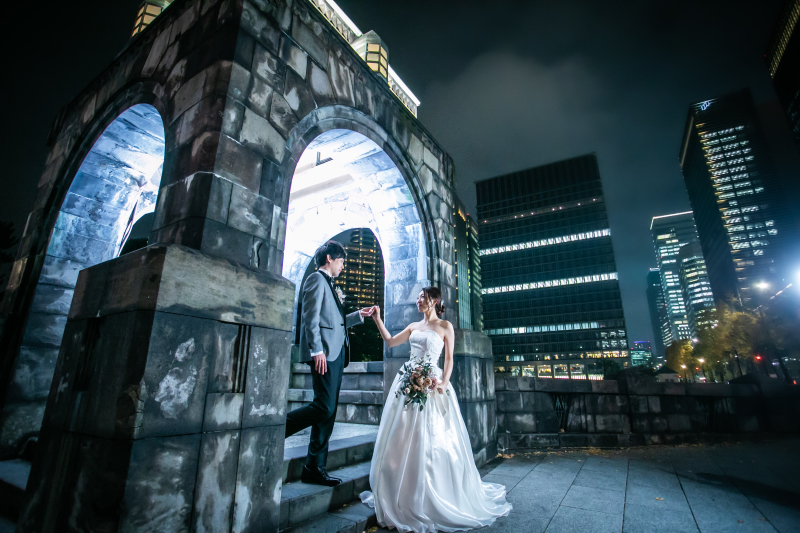 話題の撮影スポットへ。