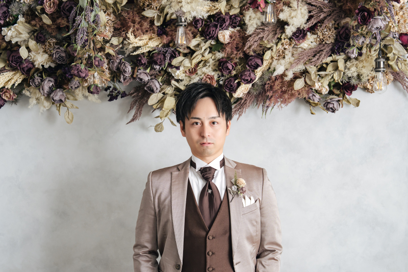 新郎様ソロカット