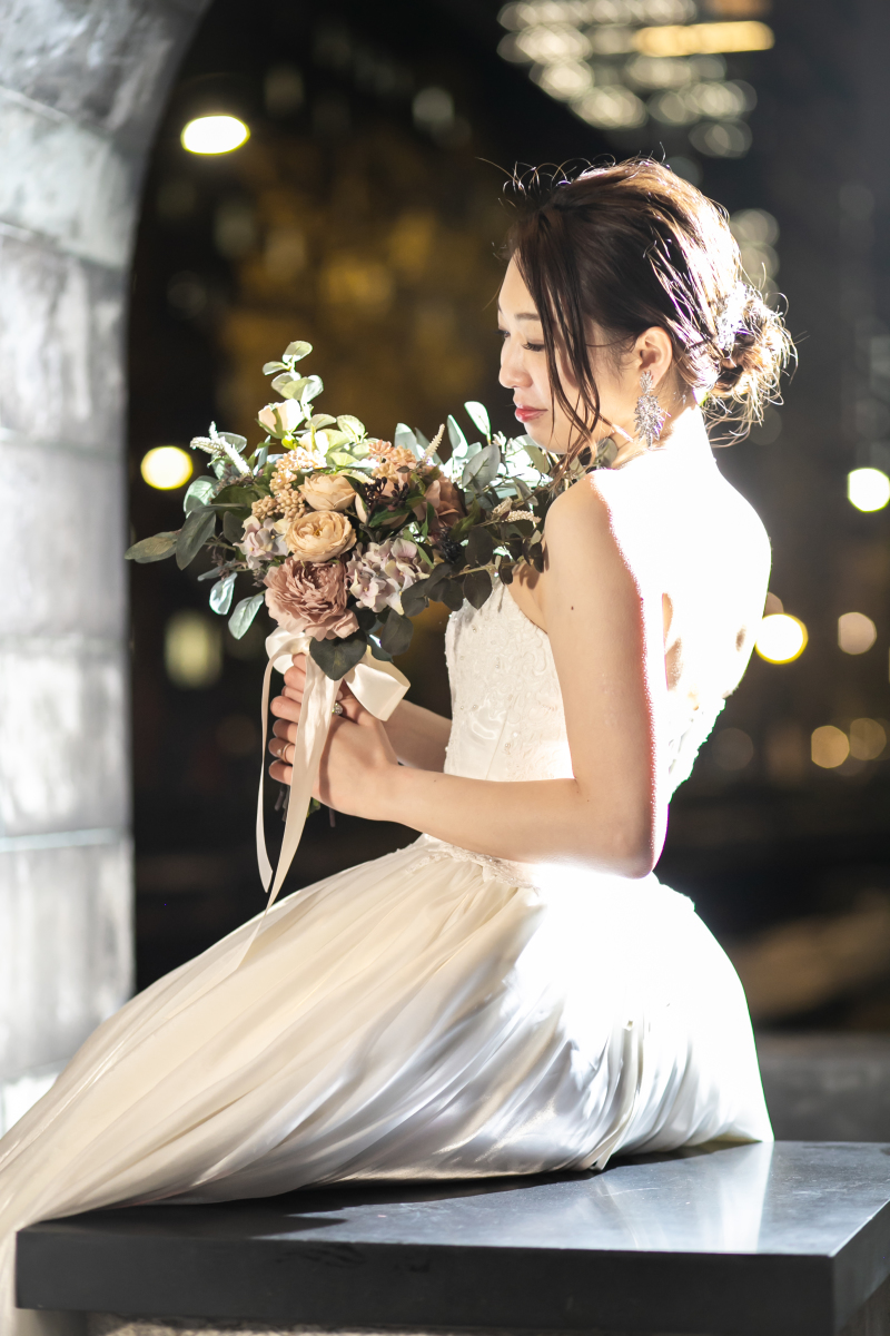 新婦ソロショット。