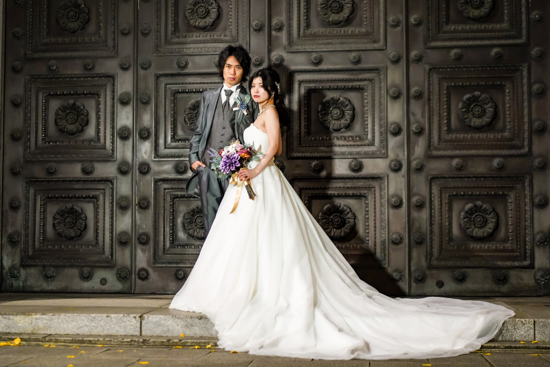 明治安田生命前にて