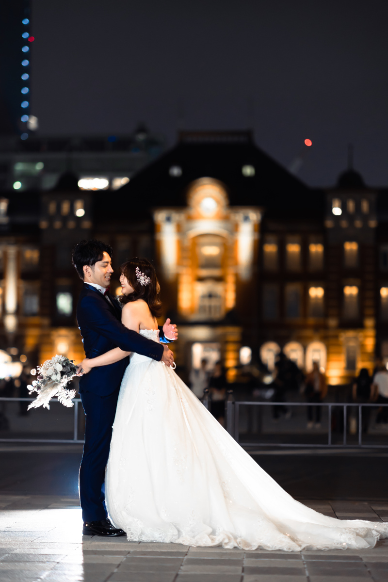 迎い入れてのハグショット♪