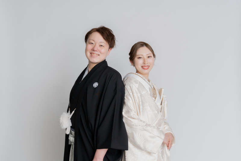 無地の背景でも