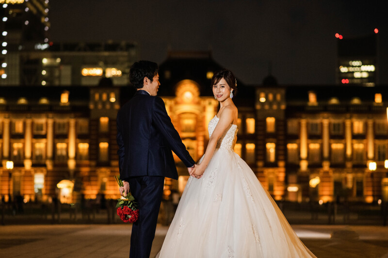 振り返りショット