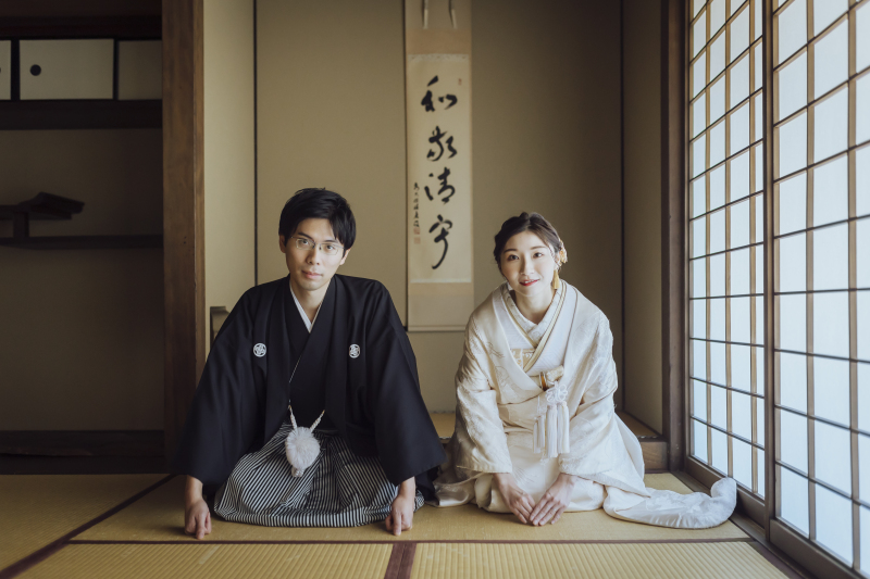 定番の正座ショット