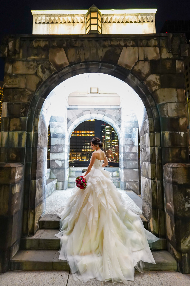 段差を利用してのソロショット