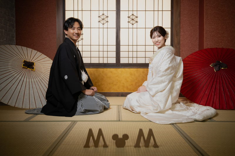 イニシャルオブジェを持ち込んで♪