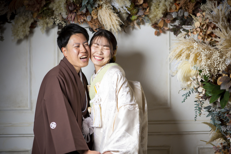 笑顔が眩しいお二人♡