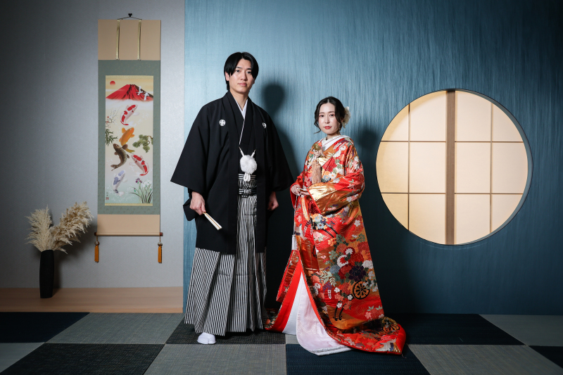 後半戦は和装スタジオ!