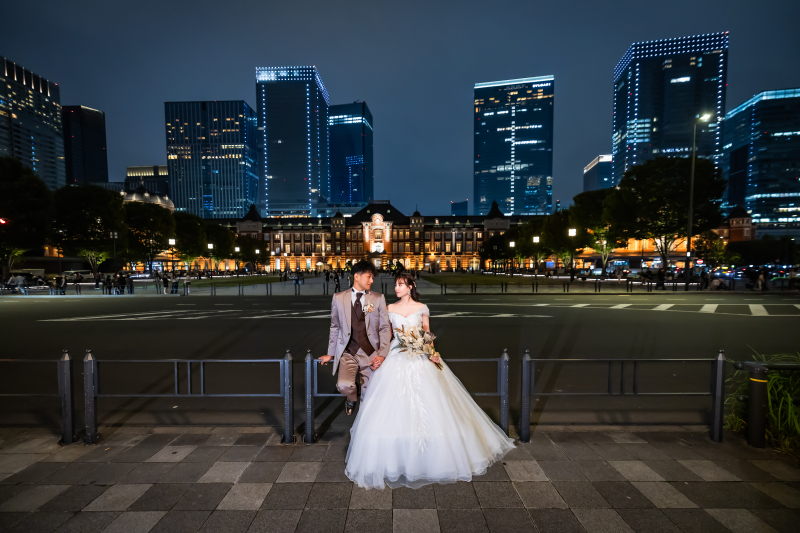 立ち止まり視線が定まる配置