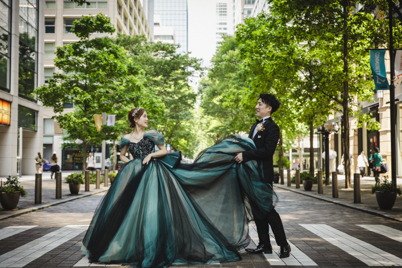 東京駅と仲通りを巡るロケーションプラン(スタジオ撮影付き!)