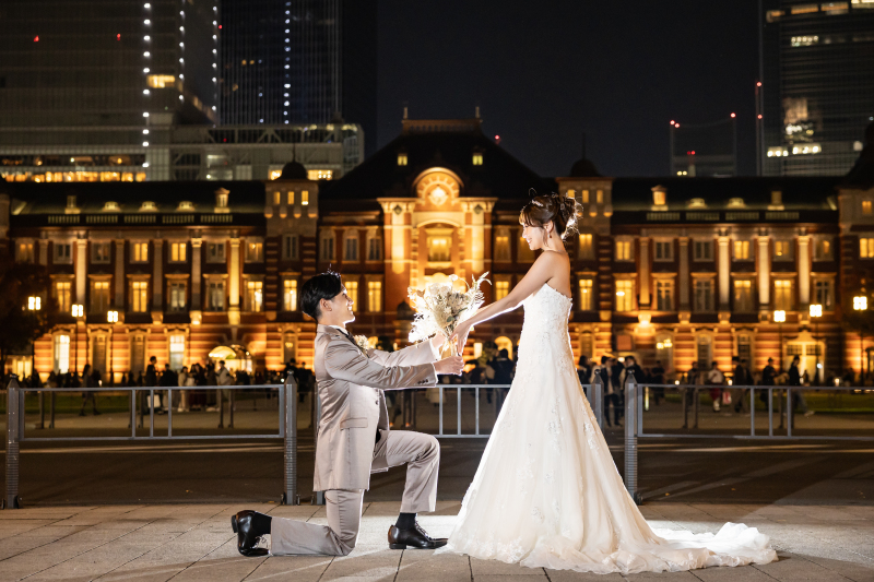 ドラマチックなプロポーズシーン♡