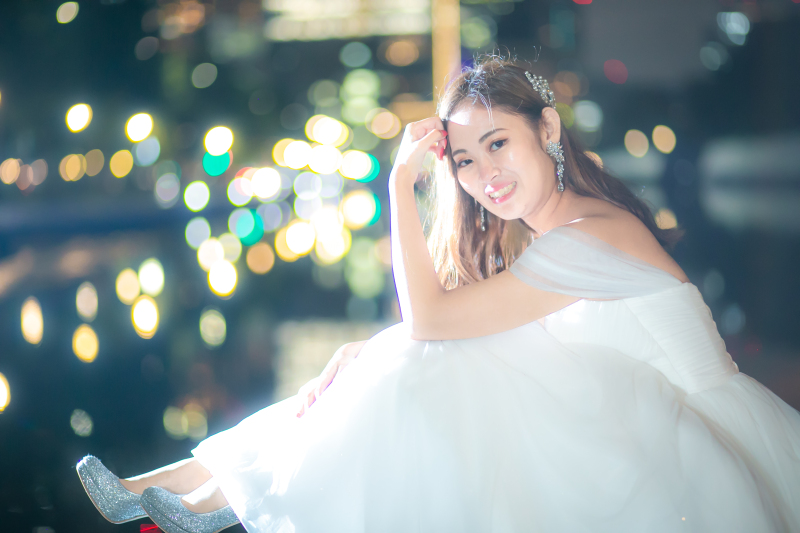 ご新婦様のソロショット