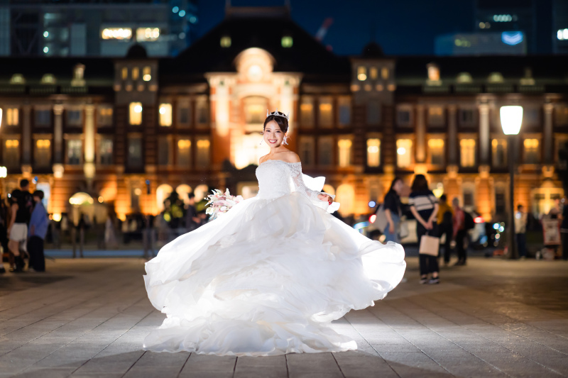 くるりと回る魔法みたい