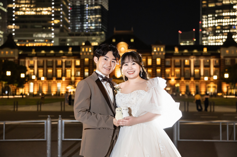 お人形と一緒に♡