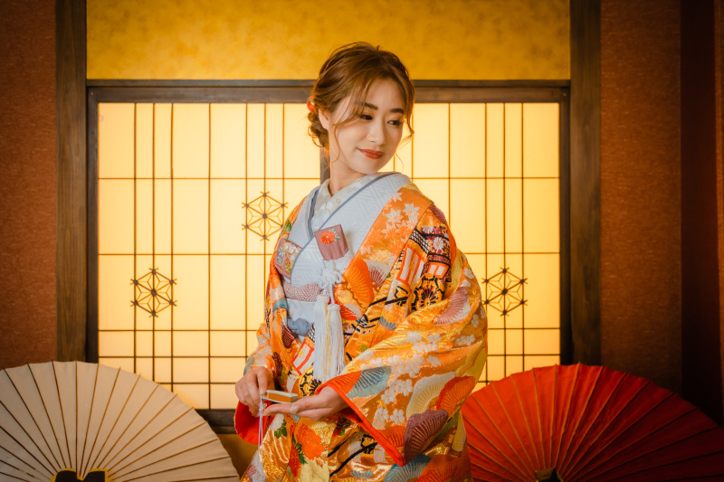 新婦のソロショット