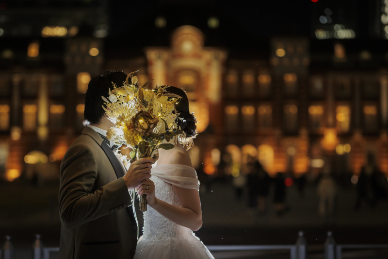 ロマンチックな夜に、ちょっと隠れて