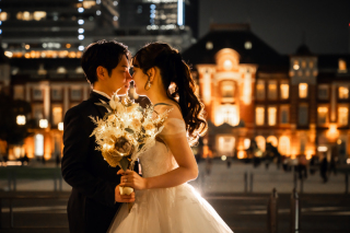 90日前予約で特別感アップ！和洋2着で巡る夜の東京フォト旅