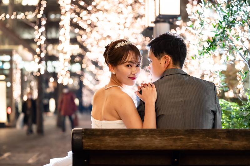 【寒さに負けず!】洋装夜ロケーション♫