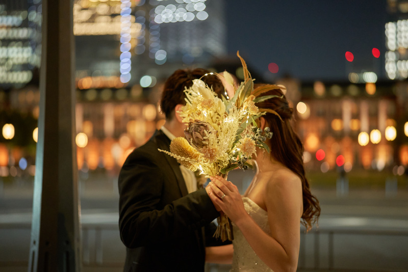 ブーケを使って