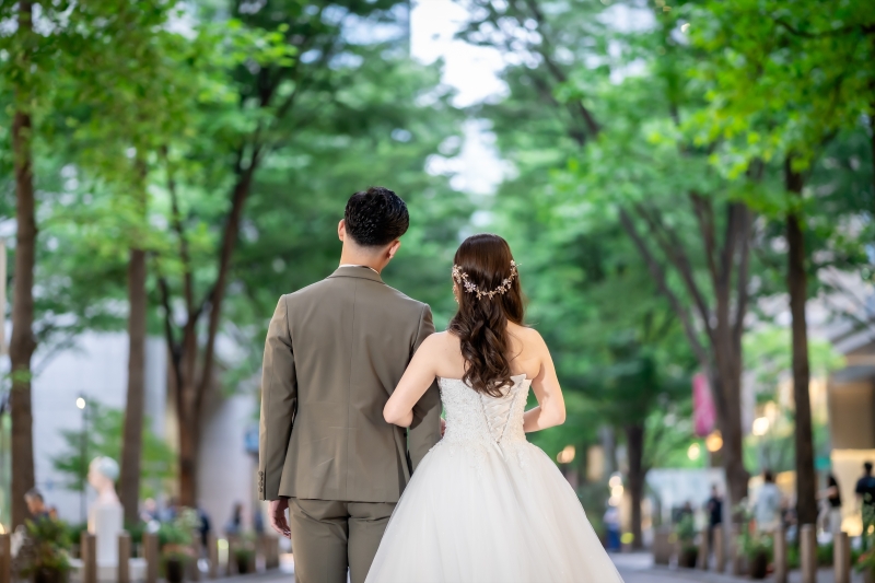 バックショットも絵になる