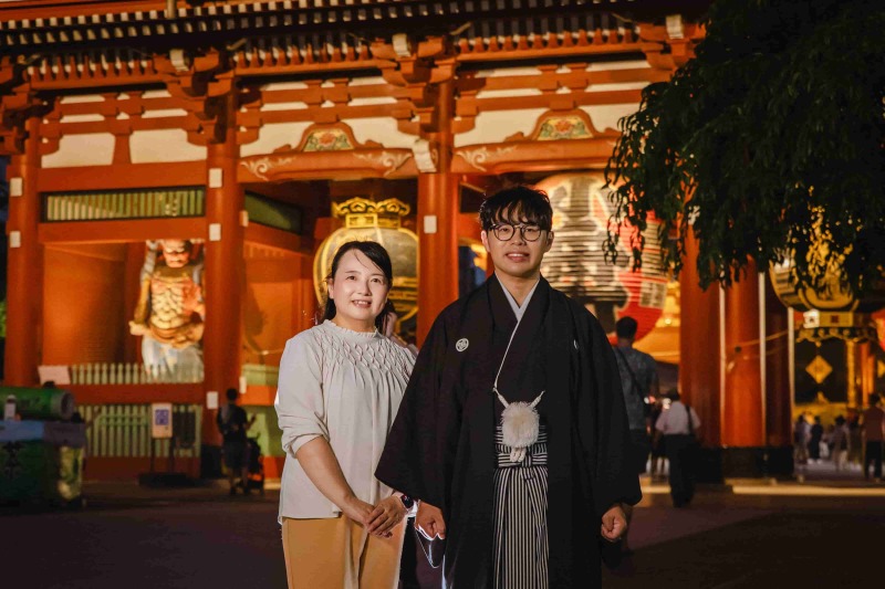 夜に浮かぶ朱の奇跡