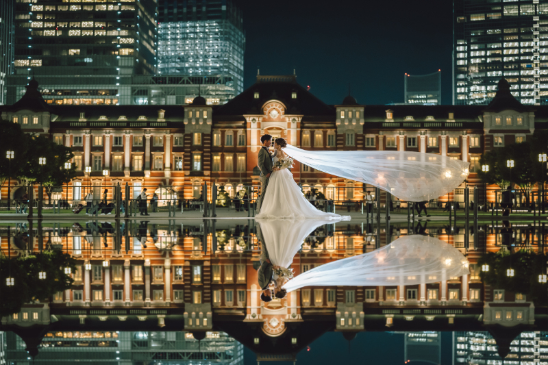 煌びやかなリフレクションショット・・・・