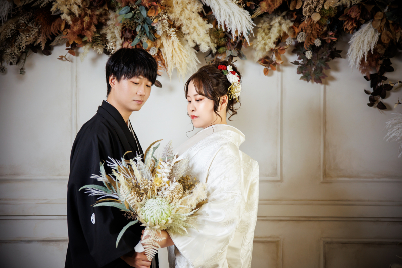 ブーケも使用して