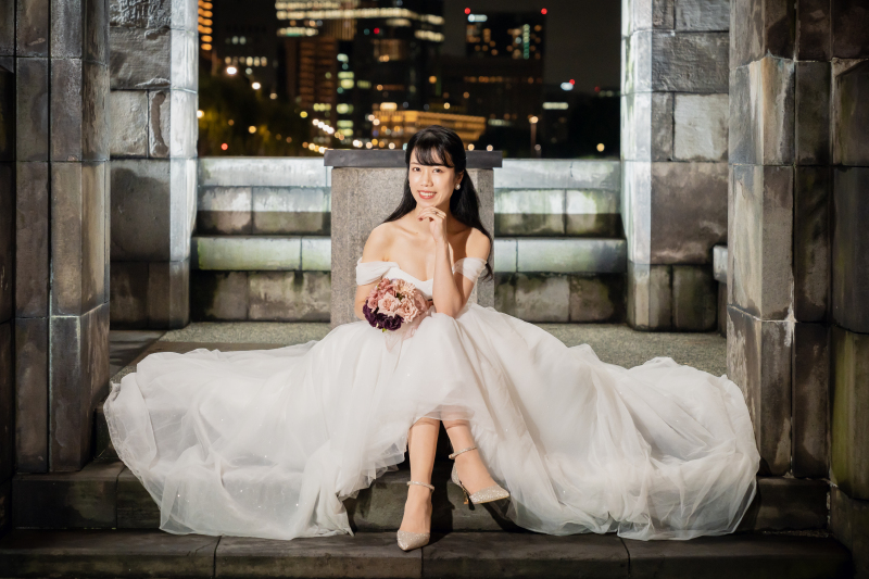 ふわっふわのドレスで♡