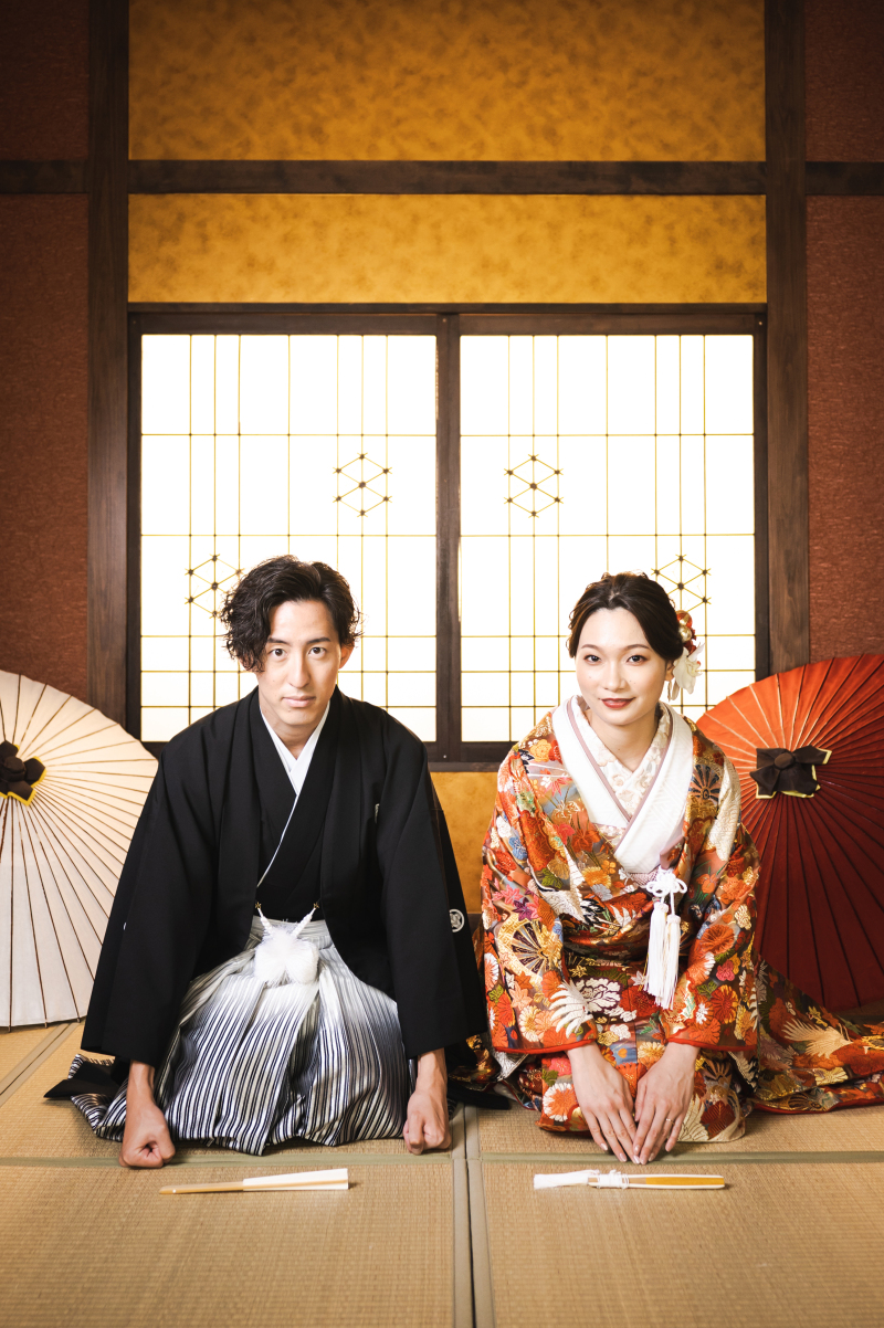 お辞儀ショット