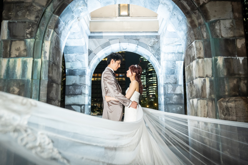 4メートルのロングベールを