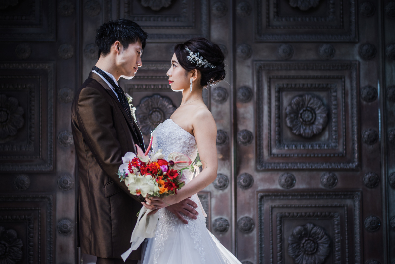 明治安田生命前にて