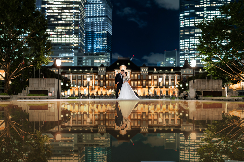 リフレクション写真が沢山!!【丸の内周遊 リフレクションプラン】