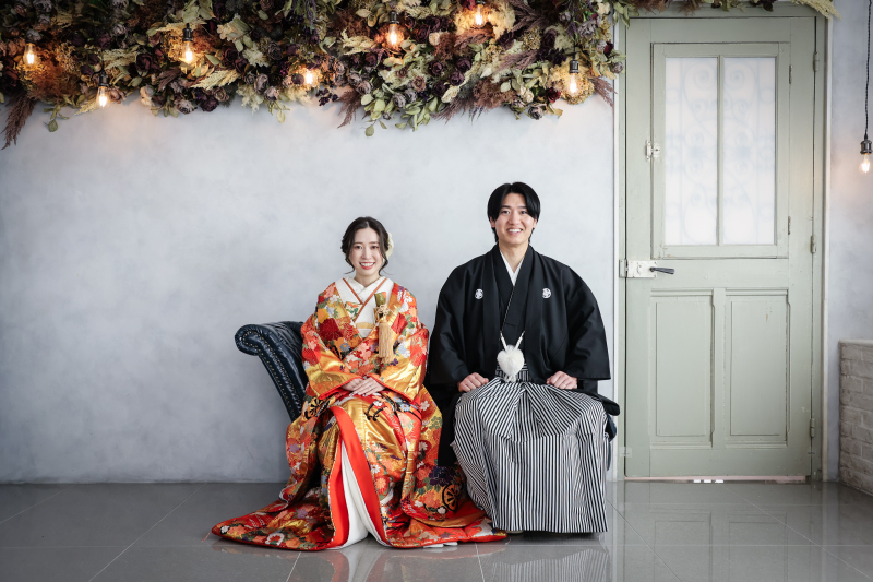 ドライフラワー背景でも