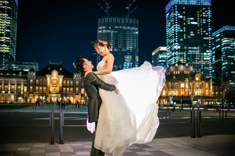 東京駅の煌めき