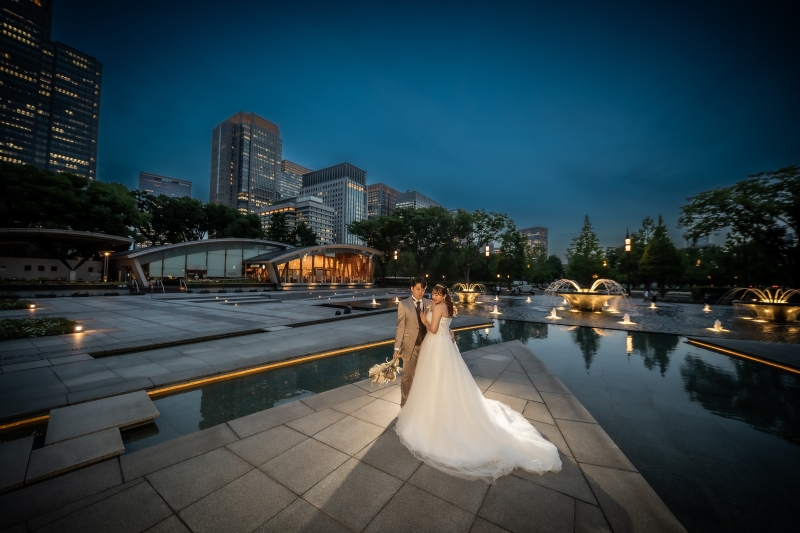 ブルーの空も素敵〜