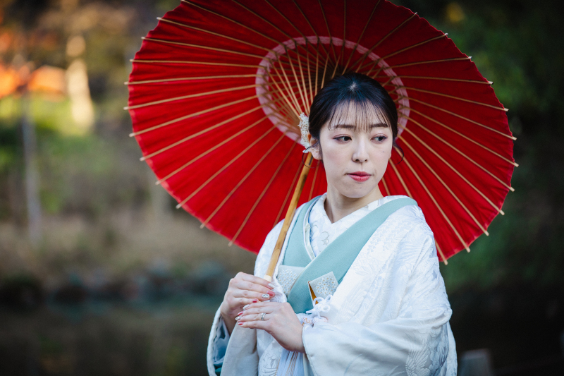 新婦様のソロショット