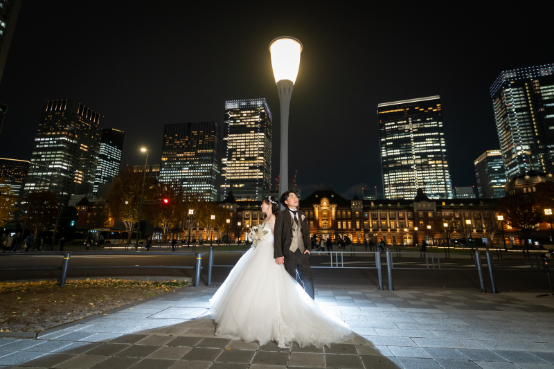 夜空の中で・・・