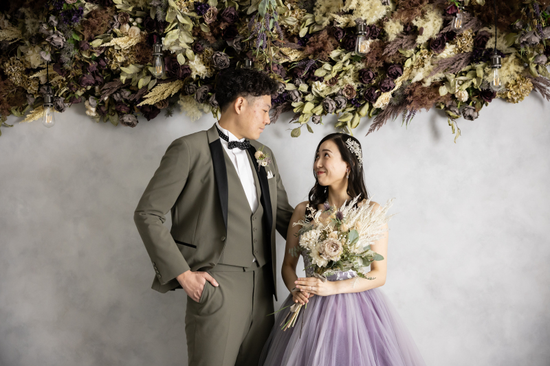 夜には洋装でも