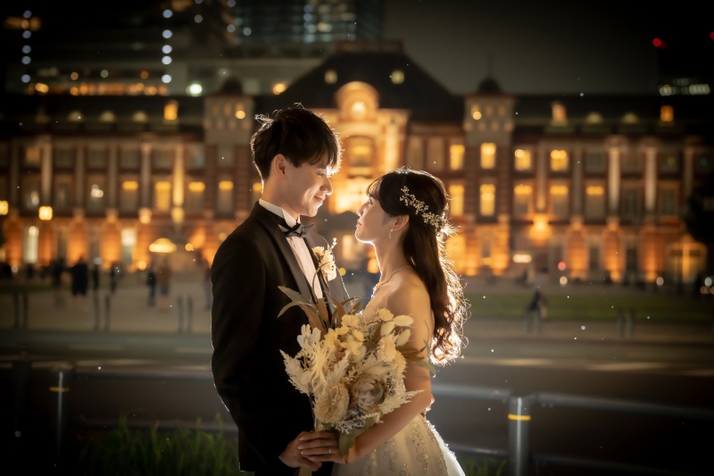 夜景でぎゅっと♡