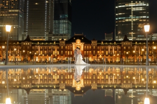 スタジオと東京駅で幻想的でロマンチックなお写真をたくさん撮りました！