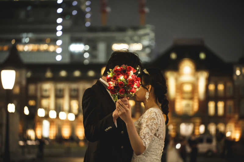 ブーケを用いて