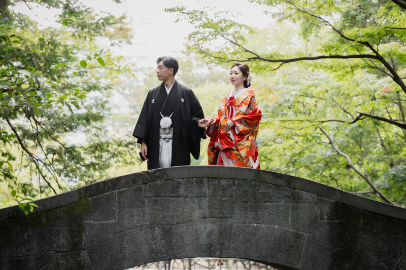 和装ロケと夜の洋装3ロケが叶う、非日常を楽しむ前撮りプラン