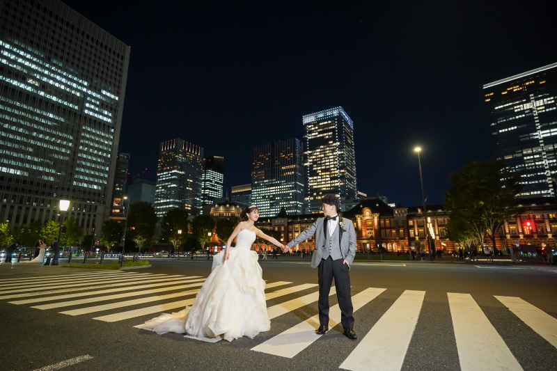 いつも歩いている横断歩道が激変♪