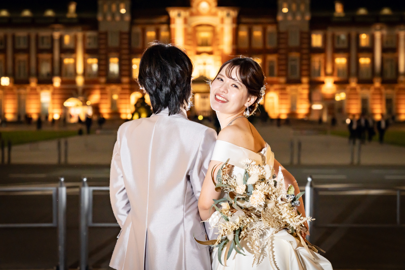 新婦様だけ振り返って♡