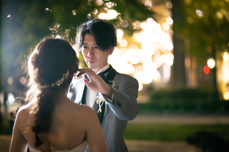 ご新郎様のメインカット