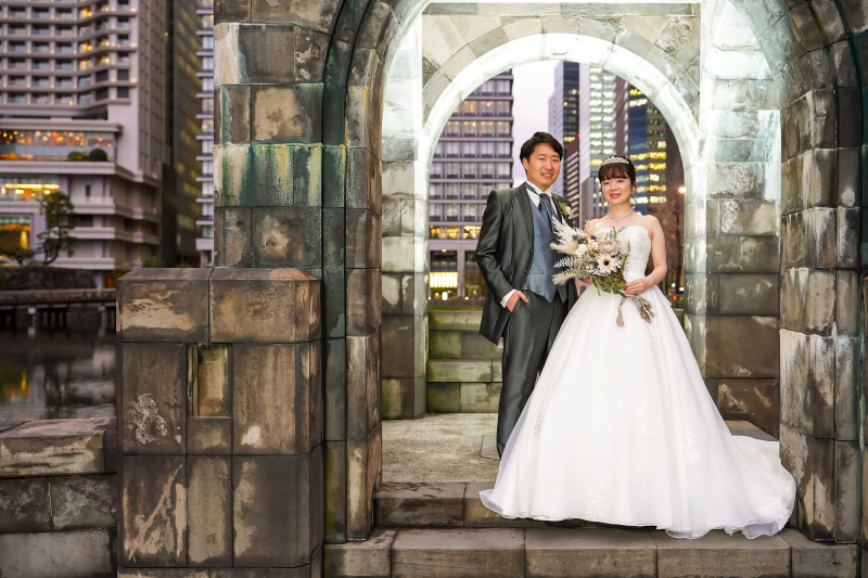 ロケーション撮影は和田倉門から♪