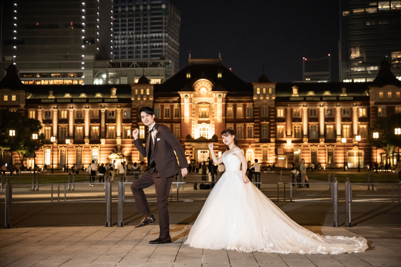 一緒もポーズで