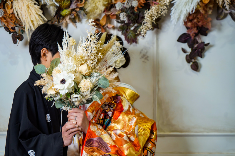 ブーケを使って