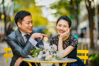 笑顔溢れる撮影