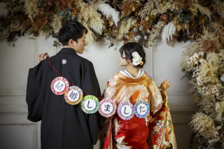 一日で叶います◎【和装スタジオ&洋装ロケーション】